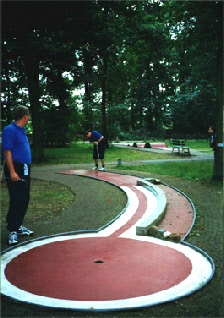 Minigolf Abteilung 1